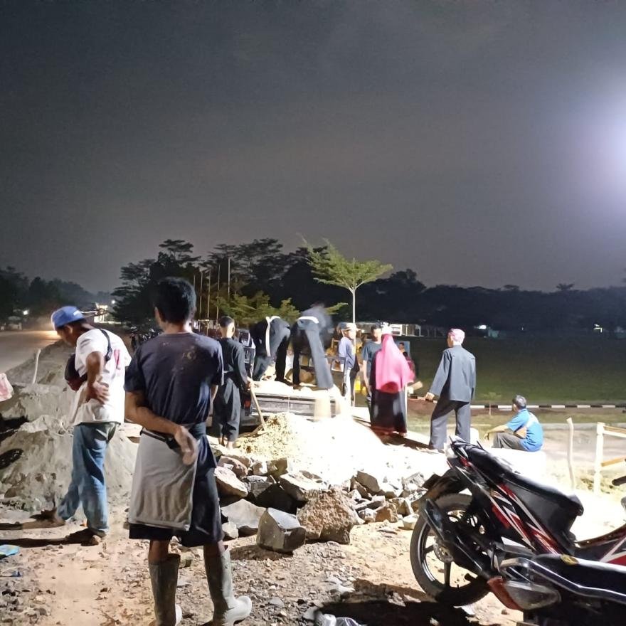 Pemerintah Desa Gedung Boga Terus Kebut Pembangunan